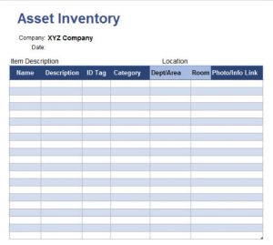 Asset Inventory | APPA